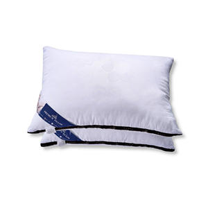 OEM ODM Vietnam Fabricación de almohada de cama de algodón compresible de alta calidad precio competitivo nuevo diseño de patrón de rayas - Product Image 4