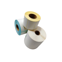 Étiquettes thermiques personnalisées en usine, durables, sensibles à la chaleur, à haute adhérence, pour les produits en conserve des supermarchés, date d'expiration, code-barres, 4x3 pouces