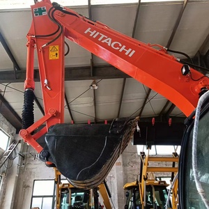 Excavadora de cadenas Hitachi ZX120 usada, original de Japón, de tamaño mediano, con cucharón, de segunda mano, Hitachi ZX120 ZX130 ZX200 ZX350 - Product Image 6