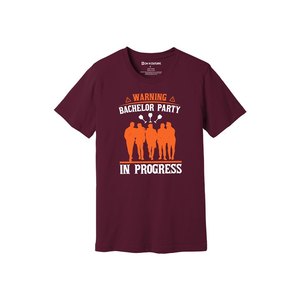 Camiseta de tela de algodón 100% con estampado de temas de fiesta 160-180 a GSM pesado 12 colores disponibles Personalice su propio diseño y colocación - Product Image 5