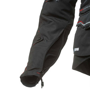 แจ็กเก็ตขี่มอเตอร์ไซด์ของผู้หญิง2024ขายดีเสื้อแจ็กเก็ตซิปสิ่งทอระบายอากาศได้ดีกันลมไซส์ใหญ่พิเศษสำหรับทัวร์ผจญภัย - Product Image 4