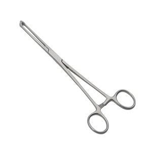 Forceps chirurgicaux professionnels Allis pour la préhension des tissus, 5x4 dents, 16 cm, acier inoxydable allemand, CE - Product Image 2