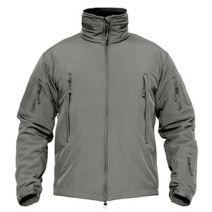 Veste d'hiver softshell personnalisée pour homme, nouvelle, coupe-vent, imperméable, avec capuche amovible, pour la randonnée, l'utilisation tactique, la neige, style formel - Product Image 4