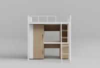 Meubles de maison, lit superposé en acier pour enfants, confortable et pratique, lit supérieur, lit inférieur, table d'étude