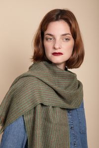 Écharpe de luxe 100% laine d'alpaga bébé – Châle d'hiver doux et chaud – Marque privée et commandes personnalisées - Product Image 2