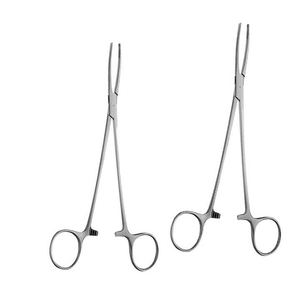 Instrumento quirúrgico cardiovascular L Abrazadera 9 fórceps Abrazaderas vasculares de acero inoxidable torácicas quirúrgicas - Product Image 5