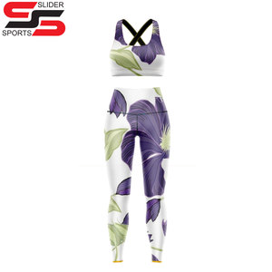 Conjunto de Yoga con estampado de dibujos animados, mallas de cintura alta y Sujetador deportivo para mujer, ropa deportiva transpirable suave, superventas, Colección 2026 - Product Image 3