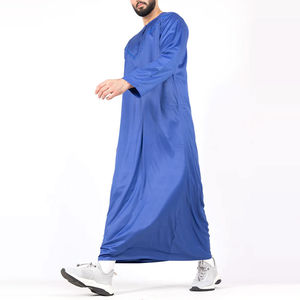 Kurta de qualité supérieure pour hommes, designs multicolores, thobe arabe pour hommes, design Jubba, livraison en ligne, nouvelle arrivée, service OEM, faible MOQ - Product Image 5