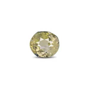 Zafiro bicolor de 3.1 quilates (Pitambari) facetado, gema natural de aguamarina en forma de estrella, con tonos de verde, gris, azul y rosa, de 3 mm. - Product Image 1