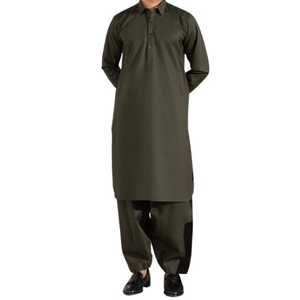 Latest Collection Festive Causal Party <b>Wear</b> Trendy Colors <b>Men's</b> Cotton Slub Kurta Pajama <b>Online</b> Shopping Indian Outfit - Product Image 1