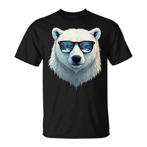 Gafas de Sol con Diseño de Oso Polar, Camiseta de Osos para Hombres, Mujeres y Niños, Categoría de Productos Promocionales - Product Image 2