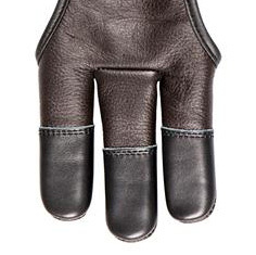 Imra Impex Guante de Tiro con Arco personalizado en cuero de vaca genuino con yemas de los dedos reforzadas para una mayor durabilidad - Product Image 6