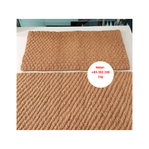 Felpudo de fibra de coco al por mayor alfombras de coco liso 100% fibra de coco Natural interior jardín mascota cálido mantenimiento felpudo Coir estilo flexible - Product Image 6