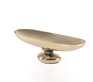 Elegante Tazón Blanco para Servir Dátiles, Desechable, de Metal, con Acabado Brillante, Moderno, para Exhibir Dulces, Decoración de Mesa de Salón - Product Image 3