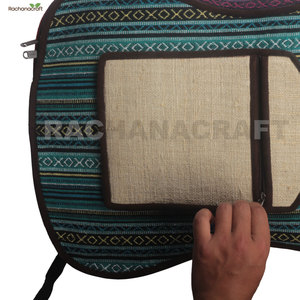 Bolsa para ukelele de cáñamo con correa cruzada, instrumento Musical clásico, acústico, con bolsillo grande, la mejor Guitarra, venta al por mayor - Product Image 4