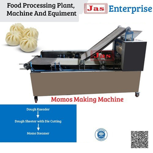 Machine à raviolis et empanadas électrique en acier inoxydable avec moules pour samosas, baozis et gyozas - Product Image 1