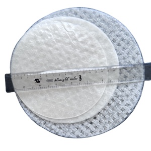 Vietnam Round Rice <b>Paper</b> Premium Quality Soft <b>Spring</b> <b>Roll</b> Wrappers Natural Ingredients Bulk Supply Export Price +84386142897 - Product Image 2