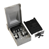 Boîtier de déconnexion UL Listed HVACSTAR Metal PDS-30A triphasé 120/240V 30A pour unité de climatisation
