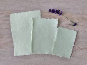 Hojas de papel con borde de cubierta de algodón reciclado dibujo A5 A4 para dibujar pintura hojas de tamaño completo personalizadas hechas en la India - Product Image 3