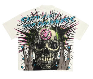 Impresión digital O-cuello Servicios OEM tamaño personalizado y diseños mujeres y hombres Casual 100% algodón camiseta ligera - Product Image 1