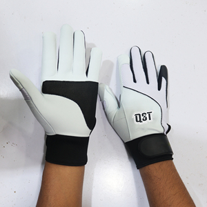 Bulk Order New Design Custom Leather Full Finger Right-Handed Catcher <b>Baseball</b> <b>Gloves</b> Non-Slip Professional Batting <b>Gloves</b> - Product Image 5