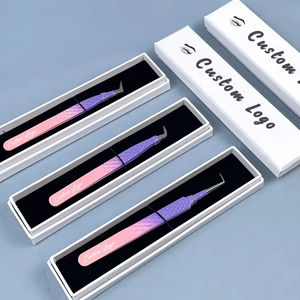 Pinzas para Pestañas de Alta Precisión al por Mayor Antiestáticas para Técnicos de Pestañas de Salón que Necesitan una Aplicación Rápida y Limpia - Product Image 4