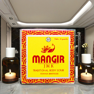 Gommage corporel traditionnel JMK javanais Curcuma Vetiver Fleurs séchées Parfum naturel Tous types de peau Peau lisse et éclatante pour adultes - Product Image 6