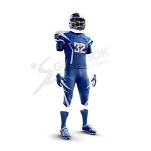 Nouvel arrivage de maillot de football américain camouflage personnalisé ensemble de pantalons jeunes adultes hommes sublimation uniforme impression Pakistan - Product Image 5