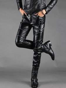 Pantalon de motard en cuir personnalisé de haute qualité Logo de fitness Design avec veste de moto de couleur personnalisée et vêtements de sport en jersey - Product Image 6