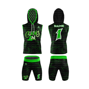 Uniformes de Fútbol Americano 7 contra 7 con Capucha y Compresión, Diseño Más Reciente de 2026, Oferta de Uniformes 7v7 Sublimados Personalizados, Paquetes con Mochilas - Product Image 4