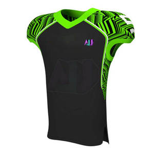 Uniforme de Fútbol Americano Cómodo, Logotipo y Nombres Personalizados, Corto, Transpirable, Hecho de Tela de Spandex/Poliéster, Colores Personalizados - Product Image 4