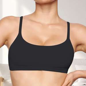 Women Sexy Seamless Bra Deep Wireless Push Up Bra <b>Soft</b> Comfortable Daily Wear for Large Chest - Product Image 3