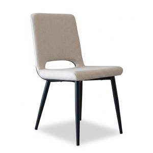 PASCAL Luxury Fabric Modern Dining <b>Chair</b> <b>Padded</b> Seat for Restaurant & Home Interiors - Product Image 1