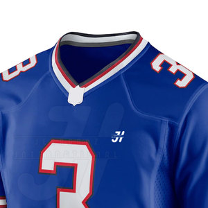 Jersey de Fútbol Americano Personalizado para Hombre, de Alta Calidad Profesional, con Diseño Transpirable 100% Poliéster y Opciones Personalizables - Product Image 4