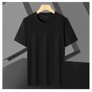 T-shirt unisexe en coton romain 210g, coupe ample, respirant, grande taille, prix d'usine Chine Bangladesh, logo personnalisé OEM, broderie - Product Image 3