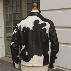 Nouvelle veste en cuir à poils de vache personnalisée avec logo personnalisé, vente en gros, veste originale pour femmes, vestes pour femmes, veste chaude personnalisée - Product Image 6