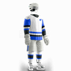<b>Athletic</b> Fit Polyester Breathable Ice Hockey Uniform with Lightweight Feel for Sports Training Sessions - Product Image 3