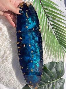 Resin <b>Decorative</b> Tray in Multiple Colors Oval Home <b>Decor</b> Resin Tray High Quality - Product Image 4