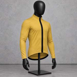 WOSAWE Autumn <b>Men's</b> <b>Long</b> <b>Sleeve</b> <b>Cycling</b> <b>Jersey</b> Breathable Quick Dry Road Bike Shirt Slim Fit 100% Polyester Silk Screen Printed - Product Image 5