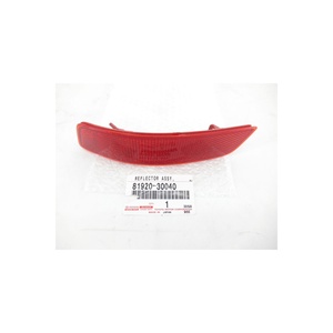 Corolla 14- Réflecteur de pare-chocs arrière droit 81910-02160/201-1601 17-RF067R Matériau réfléchissant Fabriqué en TR - Product Image 1
