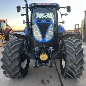 New Holland T7.200 Tracteur agricole à faible consommation de carburant 140HP d'occasion New Holland T6070 Tracteur à roues Core Components Pompe à moteur - Product Image 1