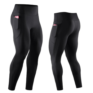 Pantalones de Yoga de entrenamiento deportivos de cintura alta con logotipo personalizado para mujer, mallas al por mayor, ropa deportiva suave para gimnasio, secado rápido para deportes de invierno - Product Image 2