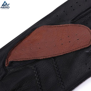 OEM Leather Safety <b>Gloves</b> for Workers Fast Shipping Worldwide Wholesale Split Cow Leather <b>Gloves</b> for Industrial Use OEM Accepted - Product Image 6