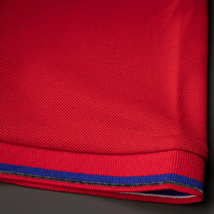 เสื้อสำหรับผู้ชายผ้าฝ้ายคุณภาพพรีเมี่ยมสำหรับ100% ผ้าถักกันยับพร้อมปักโลโก้อย่างมีสไตล์ - Product Image 4
