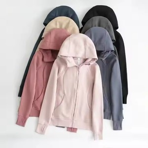 Sudadera con Capucha Deportiva de Alta Calidad, Cálida, con Cierre, Ajustada, Gruesa, para Correr, con Bolsillo, para Gimnasio - Product Image 5