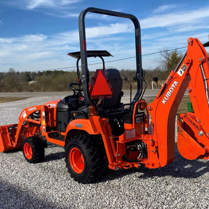 รถแทรกเตอร์ขนาดเล็ก Kubota BX23S ใหม่พร้อมที่ติดเครื่องตัดหญ้า | รถแทรกเตอร์4WD ขนาดกะทัดรัดคุณภาพสูงสำหรับใช้ในฟาร์มและสนามหญ้า - Product Image 1