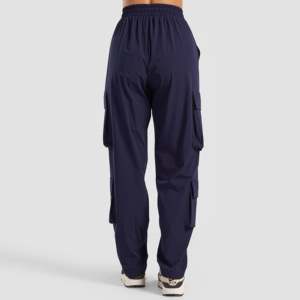 Pantalones Cargo Navy Archive Transpirables de Cintura Media Estilo Urbano con Corte Regular para Otoño - Product Image 3