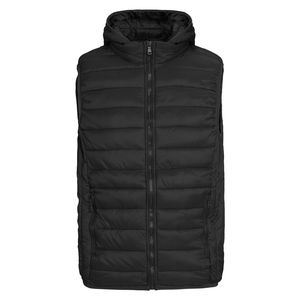 Veste matelassée sans manches avec logo personnalisé OEM pour hommes Gilets d'hiver chauds avec rembourrage en duvet Veste matelassée coupe-vent pour hommes - Product Image 4