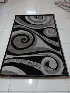 Alfombra Turca de Poliéster Afelpada Adiva, Tejida a Máquina con Diseño Jacquard, de Pelo Alto, Acolchada, Reversible, Lavable, Antideslizante y Antimicrobiana - Product Image 4
