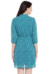 Robe à manches longues pour femmes, grande taille, imprimé cœur, manches longues, col bateau, robes pour femmes - Product Image 6